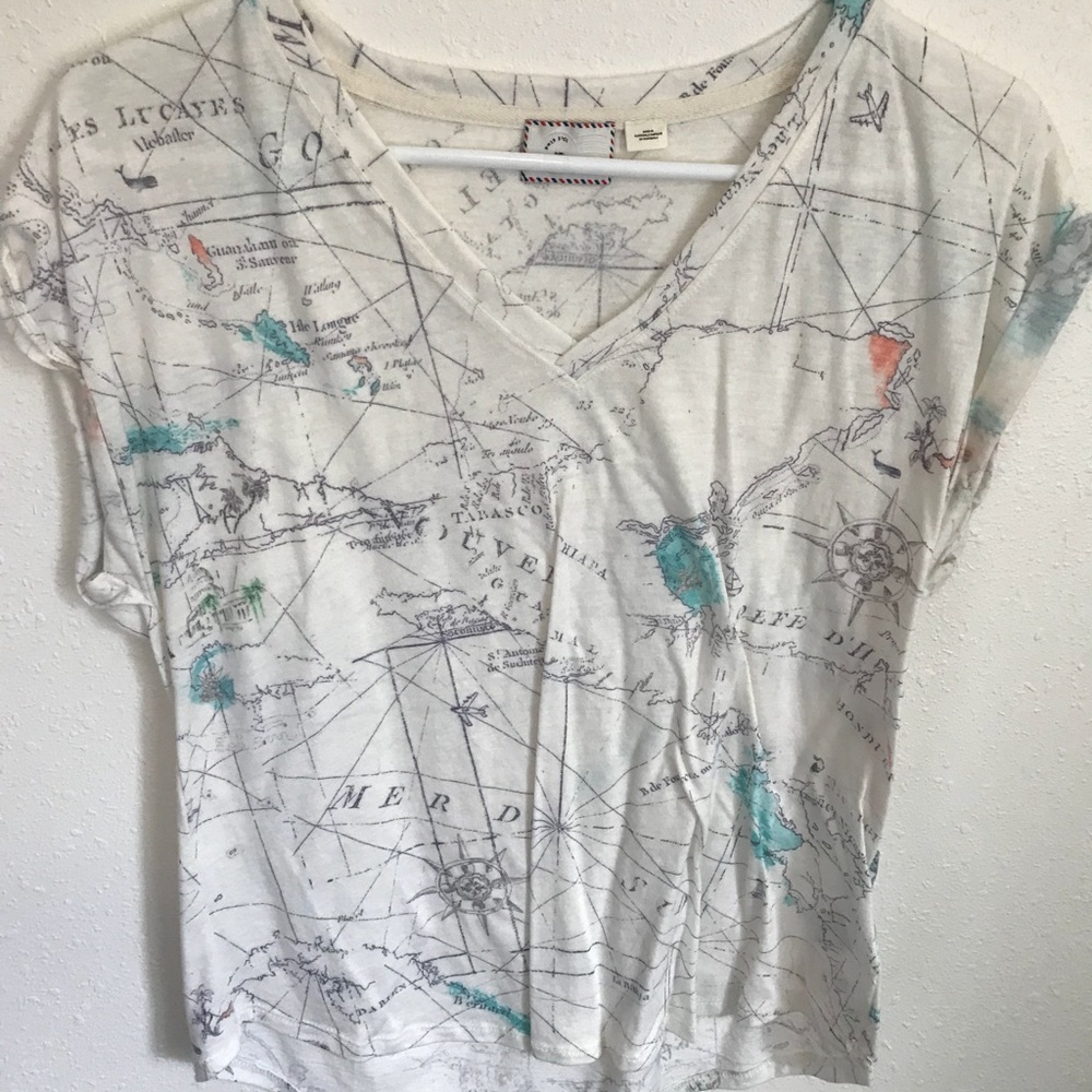Map t-shirt